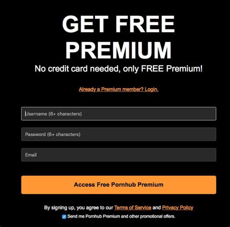 free premium pornhub|Sign up for free and enhance your experience